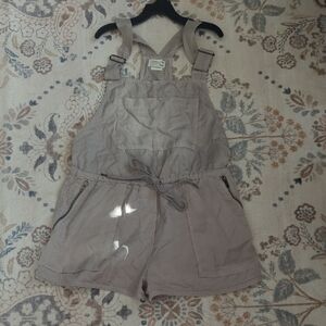 Wilfred Light Gray Romper with Adjustable Straps